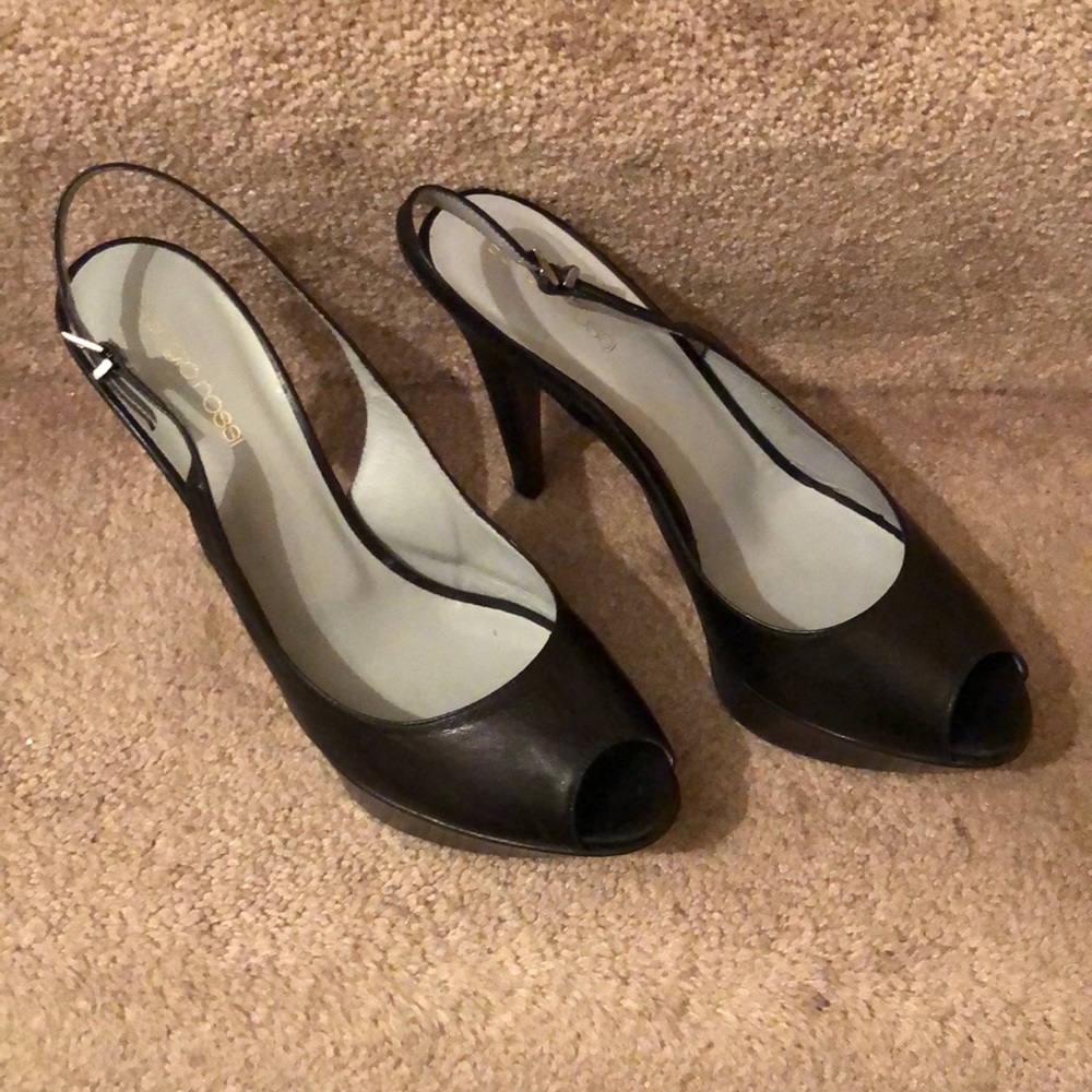 SERGIO ROSSI-Beautiful Platform Hi Heel - Picture 2 of 4